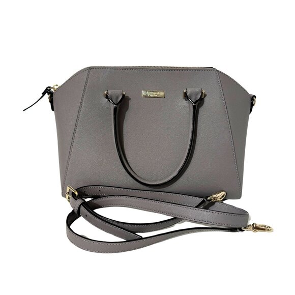 Kate Spade Gray Top Handle Bag - Picture 1 of 3